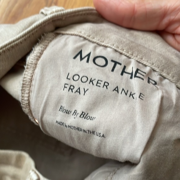 Mother Looker Ankle Fray jeans 28 A16 - Picture 3 of 8